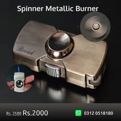 metallic burner or lighter