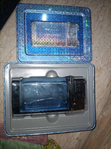 royal blue perfume for men origenel tin box for sell 2