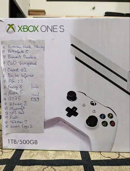 Xbox One s 1TB 0