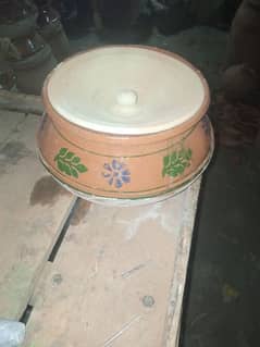 mitti ki handi .  Clay handi pot.