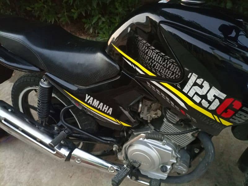 Yamaha ybrg 125 Aone 4