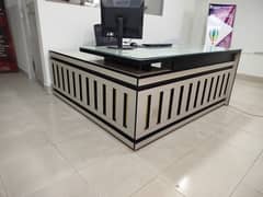 L shaped Office Table | Executive Table| Reception Table