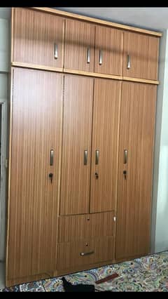 Wooden Cupboard / Wardrobe till Ceiling