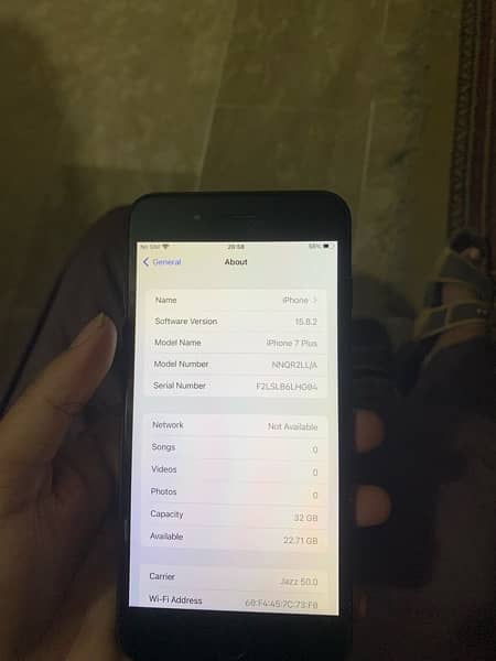 iphone7 pluse 32gb PTA approved 1