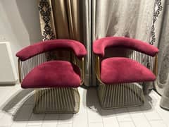 2 Decent room chairs without table