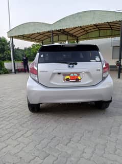 Toyota Aqua 2016 model and 2019 Import and Registration Silver Color