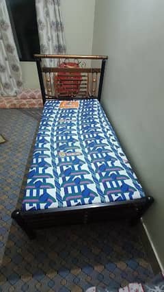 Single Bed with Mattress in Gulshan e Iqbal