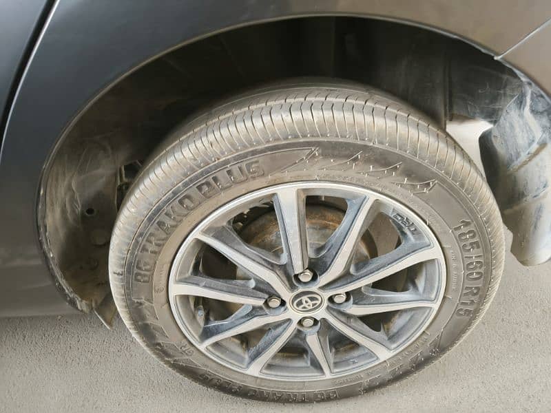 Toyota Yaris tyres, bg trako plus 185/60 r15 1
