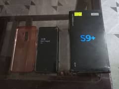 Samsung S9 Plus 6/256 Non Pta ha lakin aik sim calata ha complete box