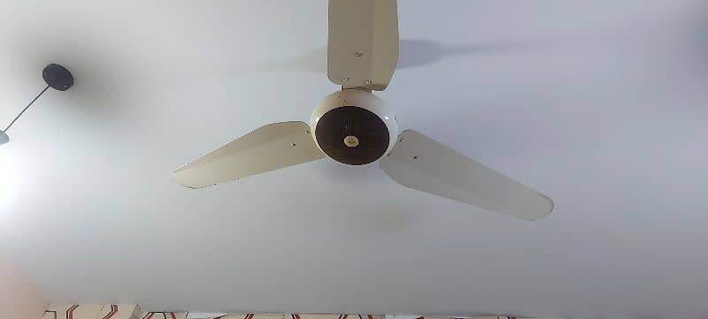 2 slightly used ceiling fans 1