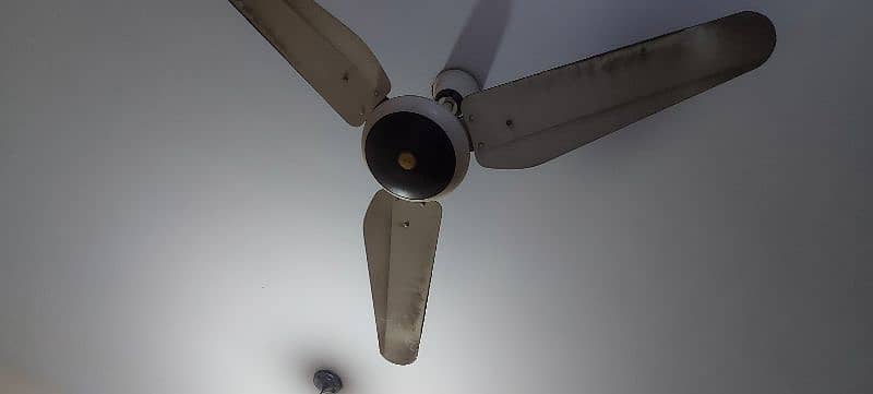 2 slightly used ceiling fans 4