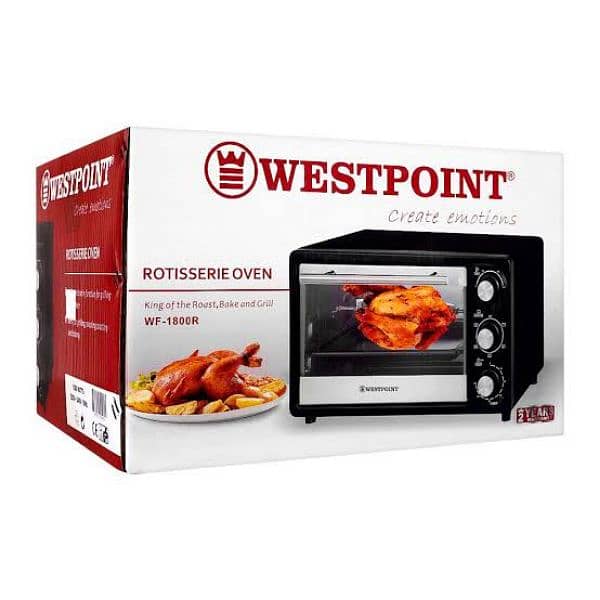 Brand new oven west point WF-1800R 1