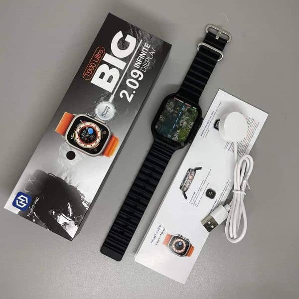 *FRESH STOCK* 
 *T900 ultra BIG Display* 
Metal Body Smart Watch 1