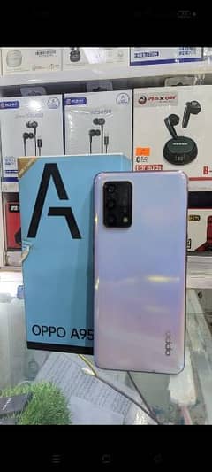 oppo a95 8/128 used condition 10/10 with box