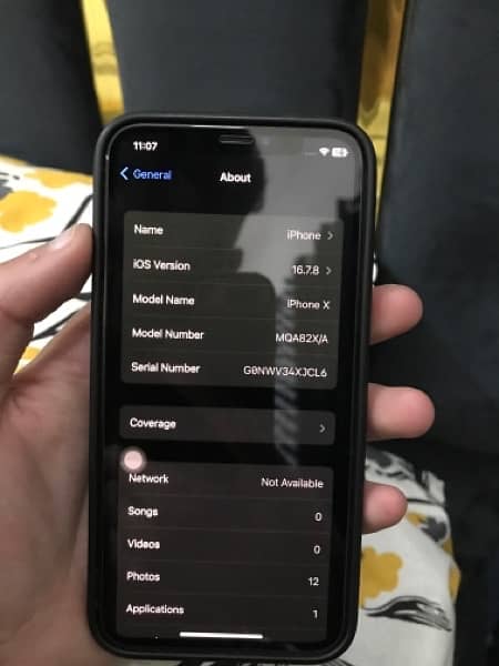 iphone x 256 gb pta approved 9