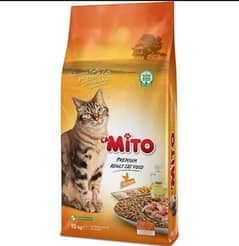 Mito Cat Food 1 Kg and 15kg pack