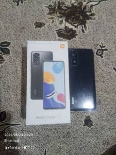 Redmi Note 11 with Box and Charger.