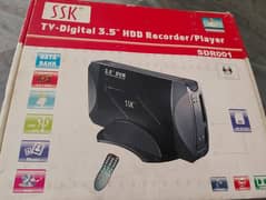 HDD digital recorder and player 0