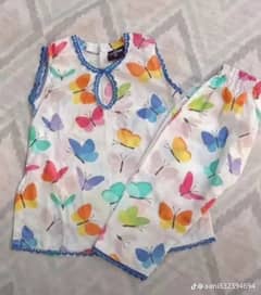 Tow years old baby girl frock