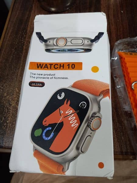 Watch 10 Ultra Smartwatch 49mm Wireless Charging Smartwatch 4