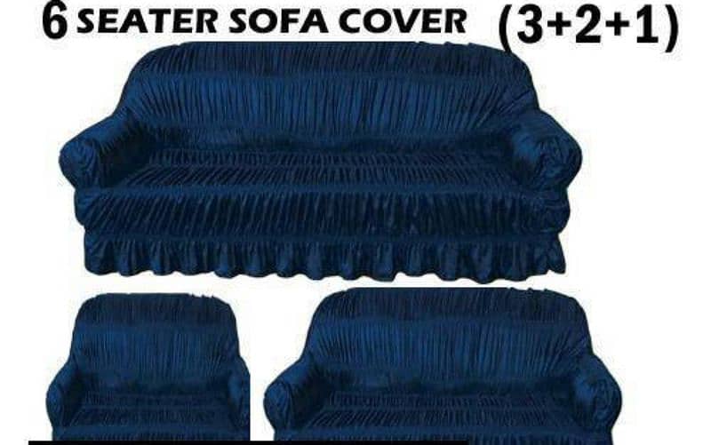 3pc jersey self textured sofa covers set 6 seatr 2