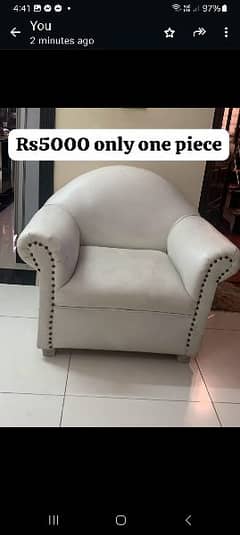 selling sofa and stools