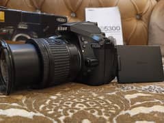 Nikon D5300 With 18-55VR Lens