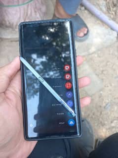 Samsumg Note9 512gb Variant PTA Dual Sim Metalic Blue Color