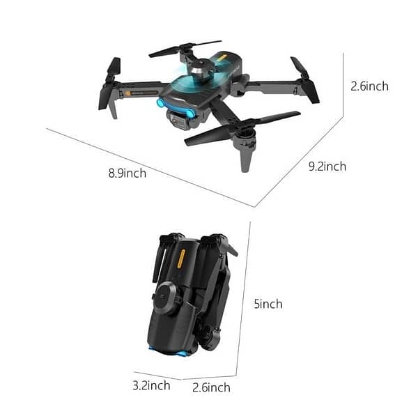 F-187 Remote Control Foldable Drone with Dual Camera 5