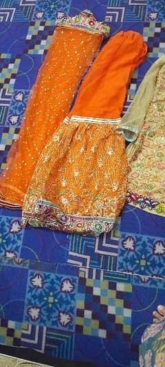 3 piece sharara smal size in very good condishion