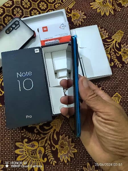 Xiaomi mi note 10 pro 8+5=13/256 GB special edition full box 8