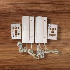 Intercom | 2 sets | RL Brand | White |