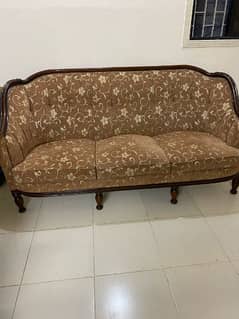 wooden sofa set 0