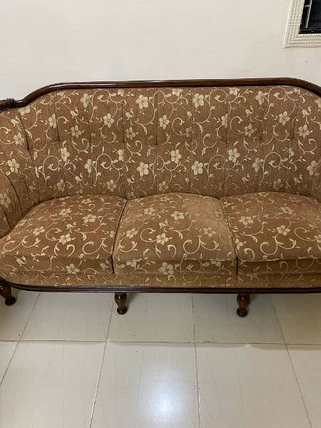 wooden sofa set 4