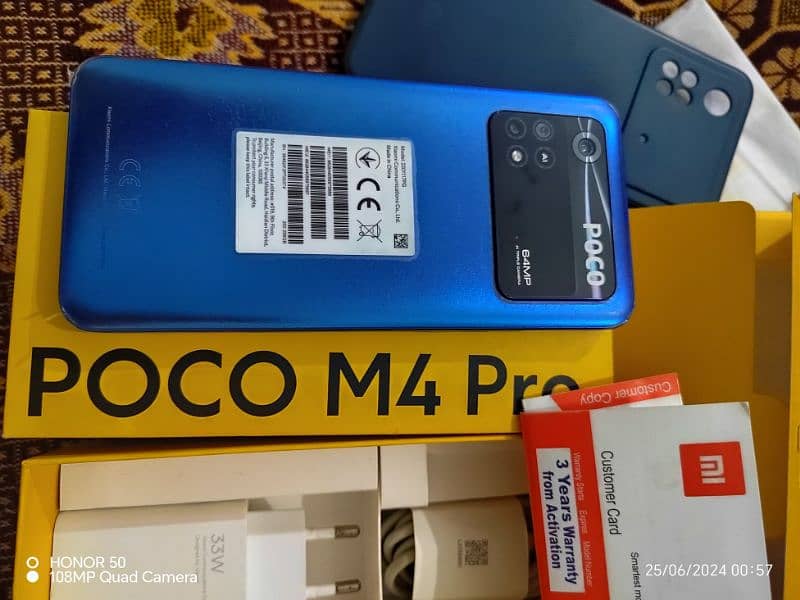 Xiaomi mi Poco M4 Pro 8+5=13/256 GB special edition 4G full box 3