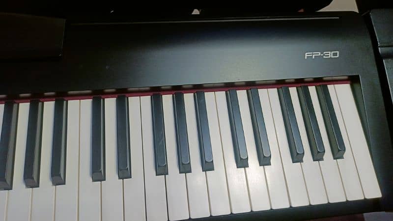 Roland FP-30 88-key Digital piano with original stand & 3pedal unit 6