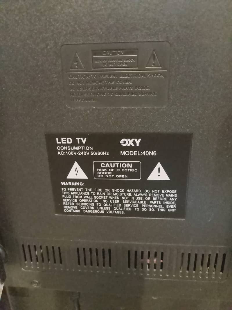 Oxy Led 43 Inch  Tv with box 5