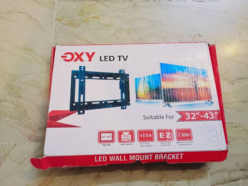 Oxy Led 43 Inch  Tv with box 9