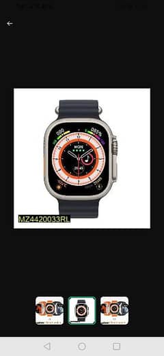 i9 ultra max smart watch •  Material: ABS Plastic
•  Color: Orange
•