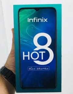 need infinix HoT 8 4/64 only box