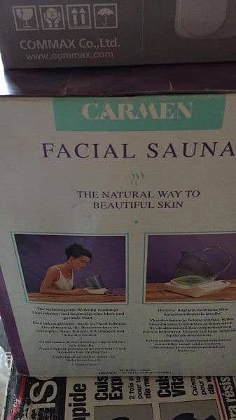 carman facial sauna 2