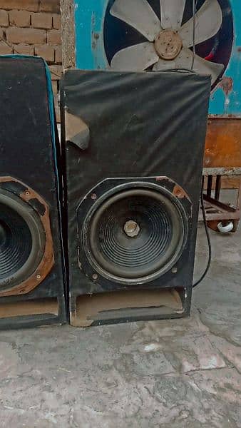 10 inch bass and speaker with box in 200watt 2