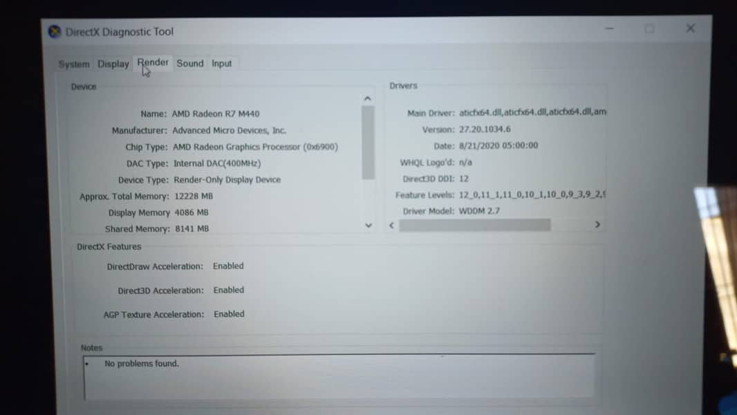 Selling Dell Laptop core i7 5