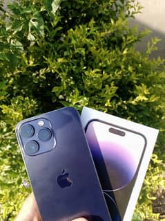 Iphone 14 pro max . deep purple . 1 TB