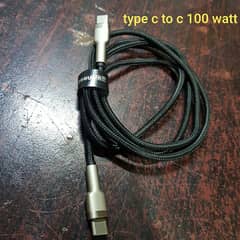 baseus 100 watt c to c pd cable