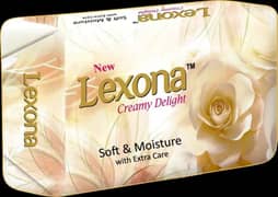 "Lexona Beauty Soap Soft & Moisture 130gm Pack of 6"