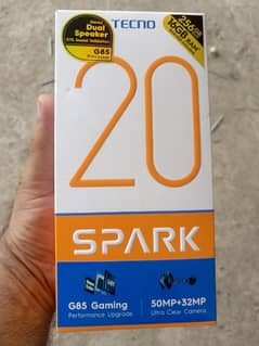 tecno spark 20 256 full warnty