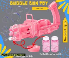 Bubble gun toy for kid