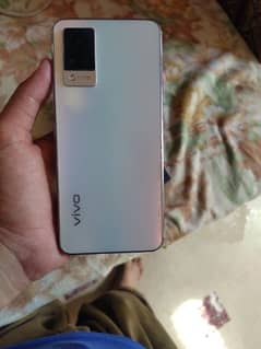 Vivo V21 10/10 condition with box but no charger