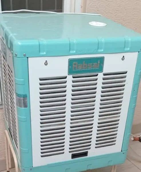 Aabsal Irani Air cooler imported power full throw new condition 2